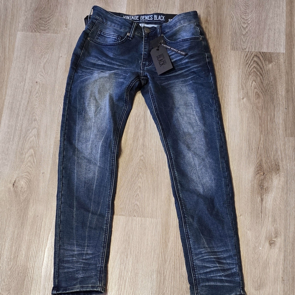 Men's Vintage Blue Jeans